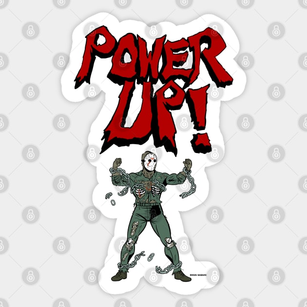 Jason Power Up Sticker by DougSQ